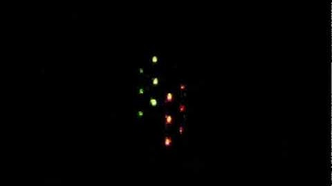3x3x3 Red-Green Led Cube