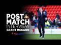 Post-match: Grant McCann on the draw with Stevenage