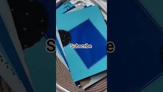 Blue themed border design ideas for projects 💙#trending #new #shortvideo #subscribe #foryou