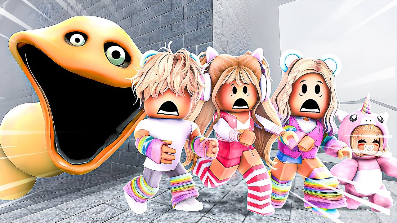 SUBINDO A TORRE PARA SOBREVIVER DA MINHOCA GIGANTE no ROBLOX