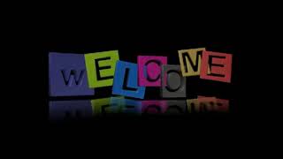 3D Welcome Animation title   YouTube 360p