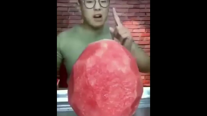 Watermelon eating speedrun world record in 0:08 (any%) 2020
