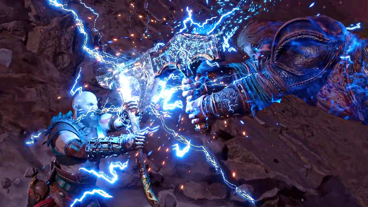 🔥 god of war ragnarok leak, thor vs kratos battle : krato