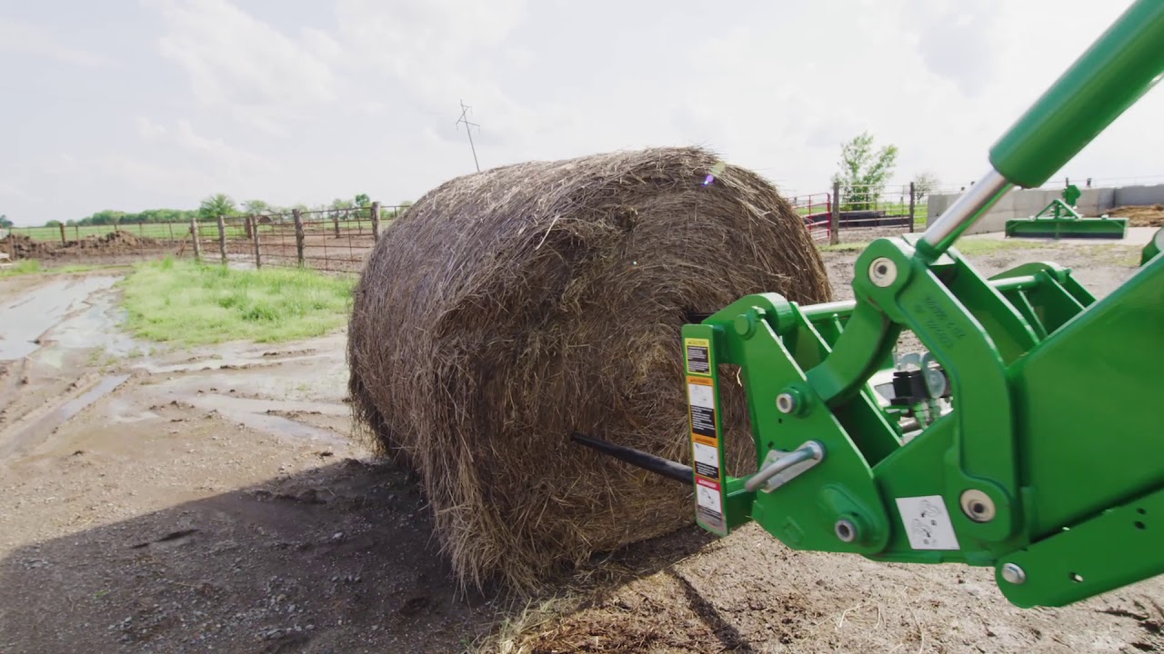 How To Spear Large Round Bales » Frontier Tips Notebook