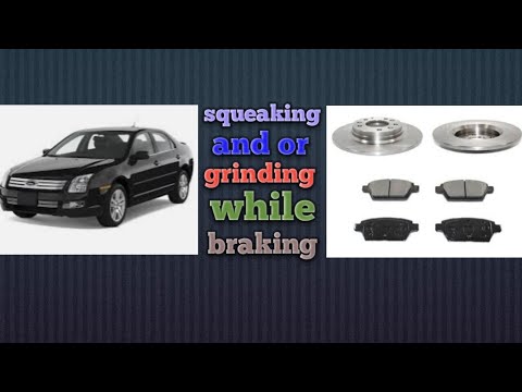 how to replace rear brakes and rotors 2008 Ford fusion - YouTube