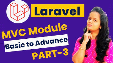 How to create MVC Module in Laravel Part-3? What is MVC Module? Laravel MVC Architecture #laravel