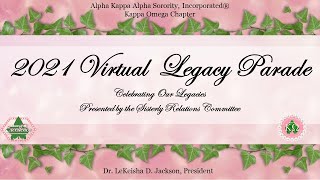 AKA - Kappa Omega - 2021 Legacy Parade