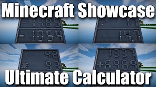 Ultimate 16-Bit Calculator in Minecraft! [Showcase]