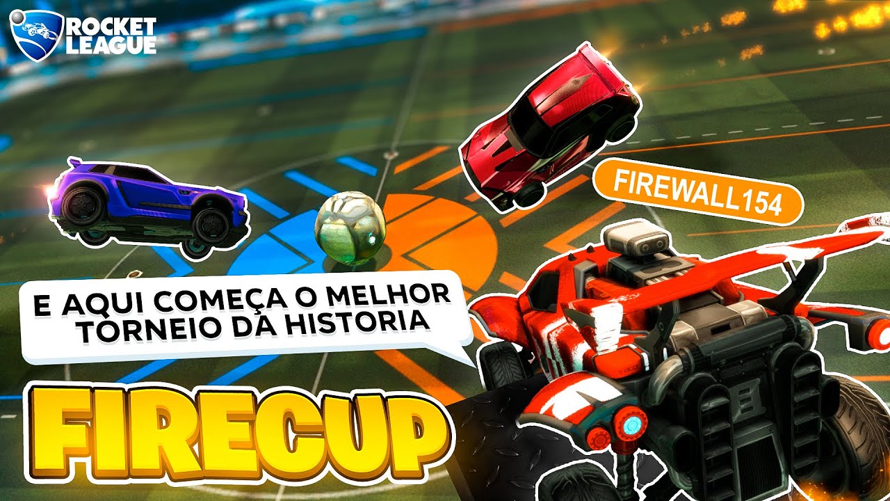 O DIA QUE CRIEI A COPA FIREWALL DE X1 NO ROCKET LEAGUE (valendo grana...)