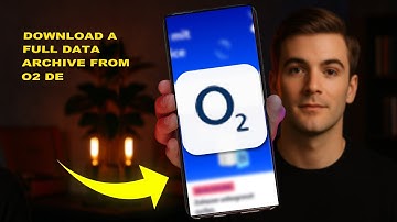 How To Download A Full Data Archive From O2 DE 2025 (QUICK FIX)