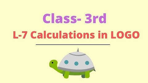 Ch-7(Calculations in Logo)