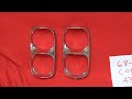 1966 Pontiac Bonneville Headlight Bezels