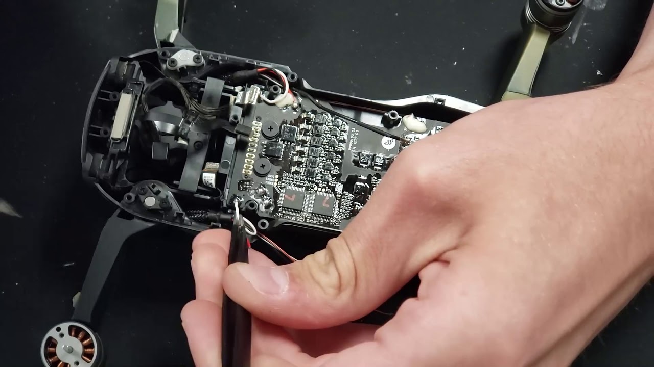 DJI Mavic Air Arm Replacement / - YouTube