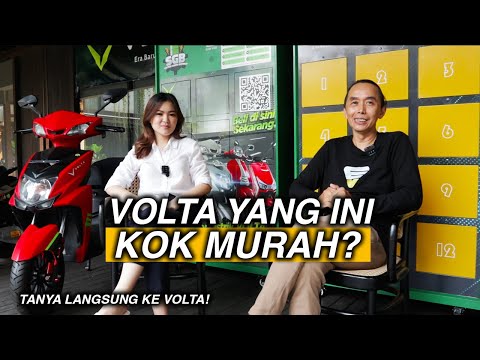 HARGA BELUM DI SUBSIDI AJA UDAH SEMURAH INI?! Motor Listrik Volta Lite