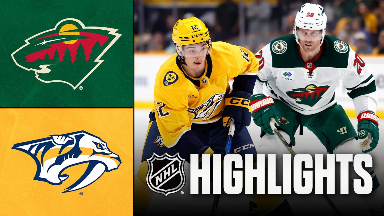 Wild vs. Predators | NHL Highlights | Oct 1, 2026