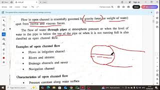 CE3401 Applied Hydraulic Engineering Unit 1 Open channel flow  #ce3401 #hydraulicengineering