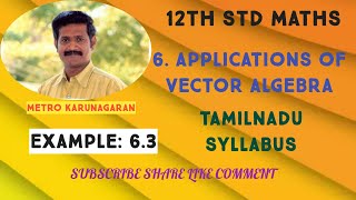 12Th Std Maths Example 6.3 By Vector Method Prove That Cosab Cosacosb- Sinasinb