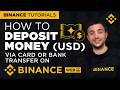 How to Deposit USD/Money via Card or Bank Transfer on Binance Web: Binance Tutorial (2026)