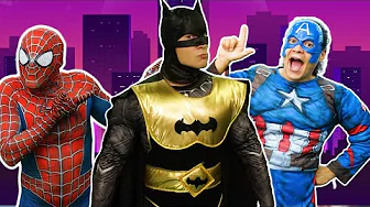 Batman Finger Family Song - Superheroes and More | BalaLand