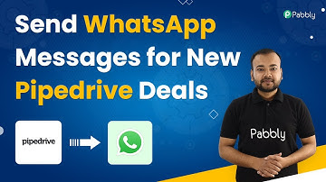 Pipedrive WhatsApp Cloud API Integration - Send WhatsApp Messages for New Pipedrive Deals