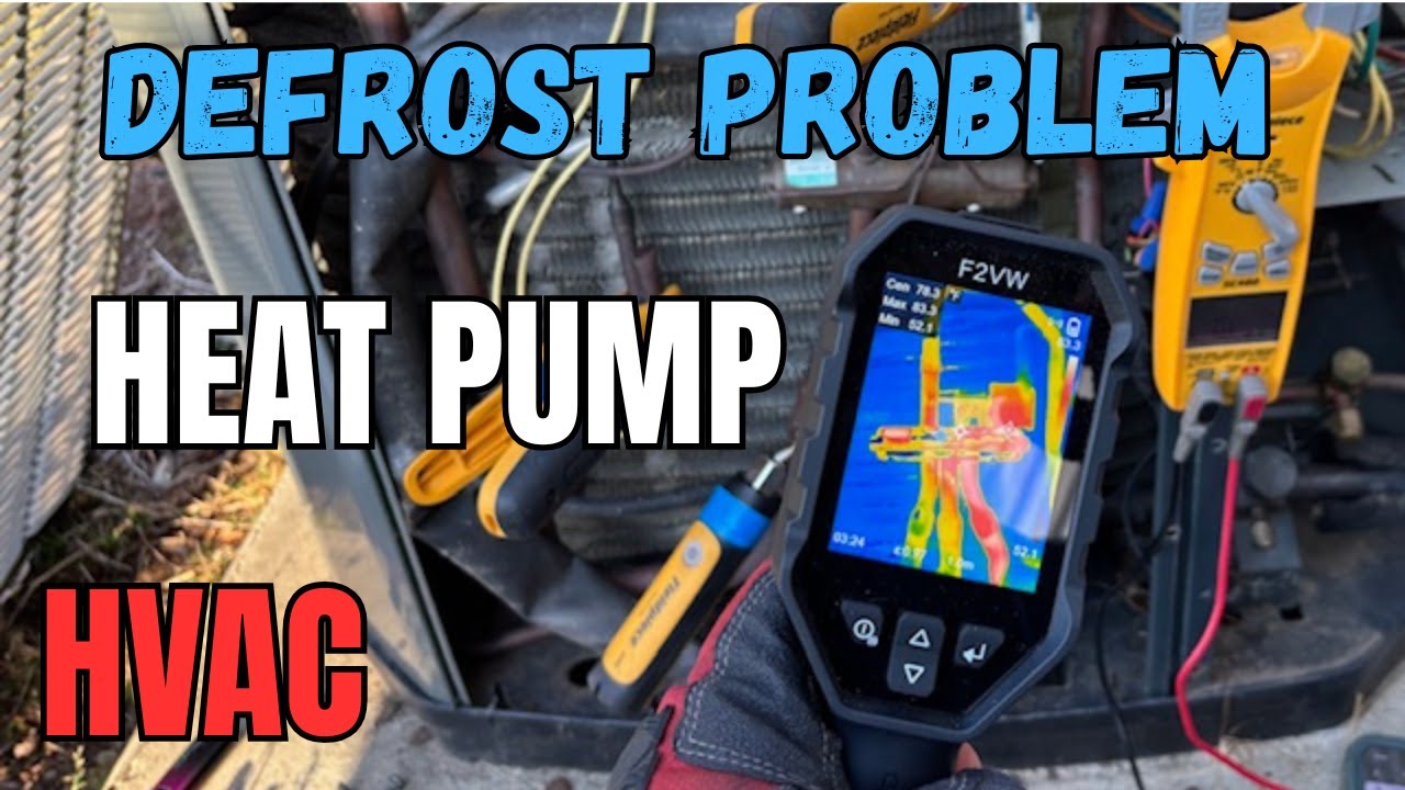 Тепловой насос Trane размораживается слишком долго.