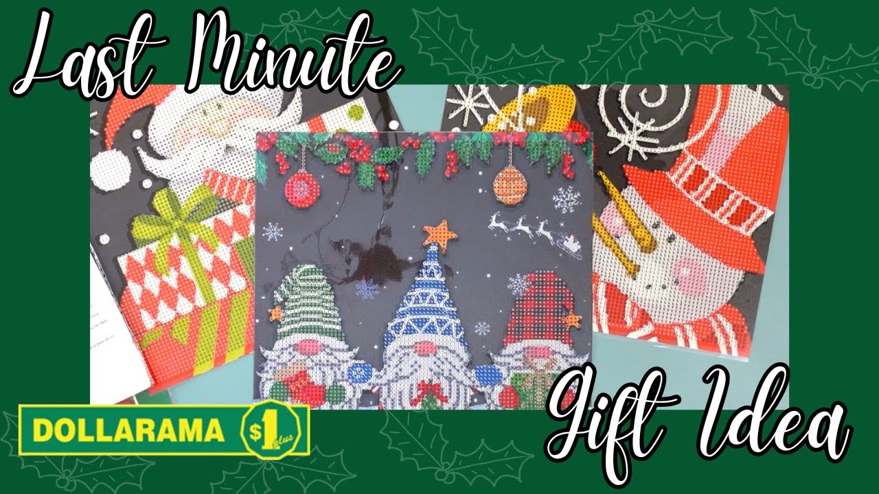 Quick and Easy Last Minute Diamond Painting Gift Under $5 (Dollarama) 