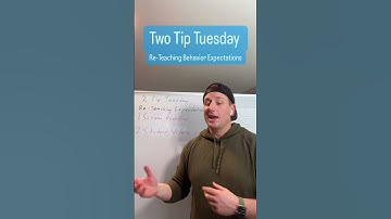 Two Tip Tuesday: Re-Teaching Expectations #education #pbis