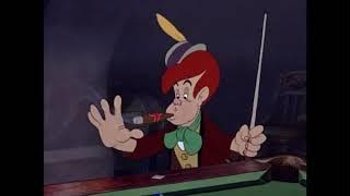 Pinocchio 1940 -  Pool Scene part 1