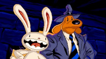 Sam & Max: Hit the Road (CD, 1994) Longplay 4K SC-55