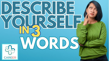 Describe yourself in 3 Words