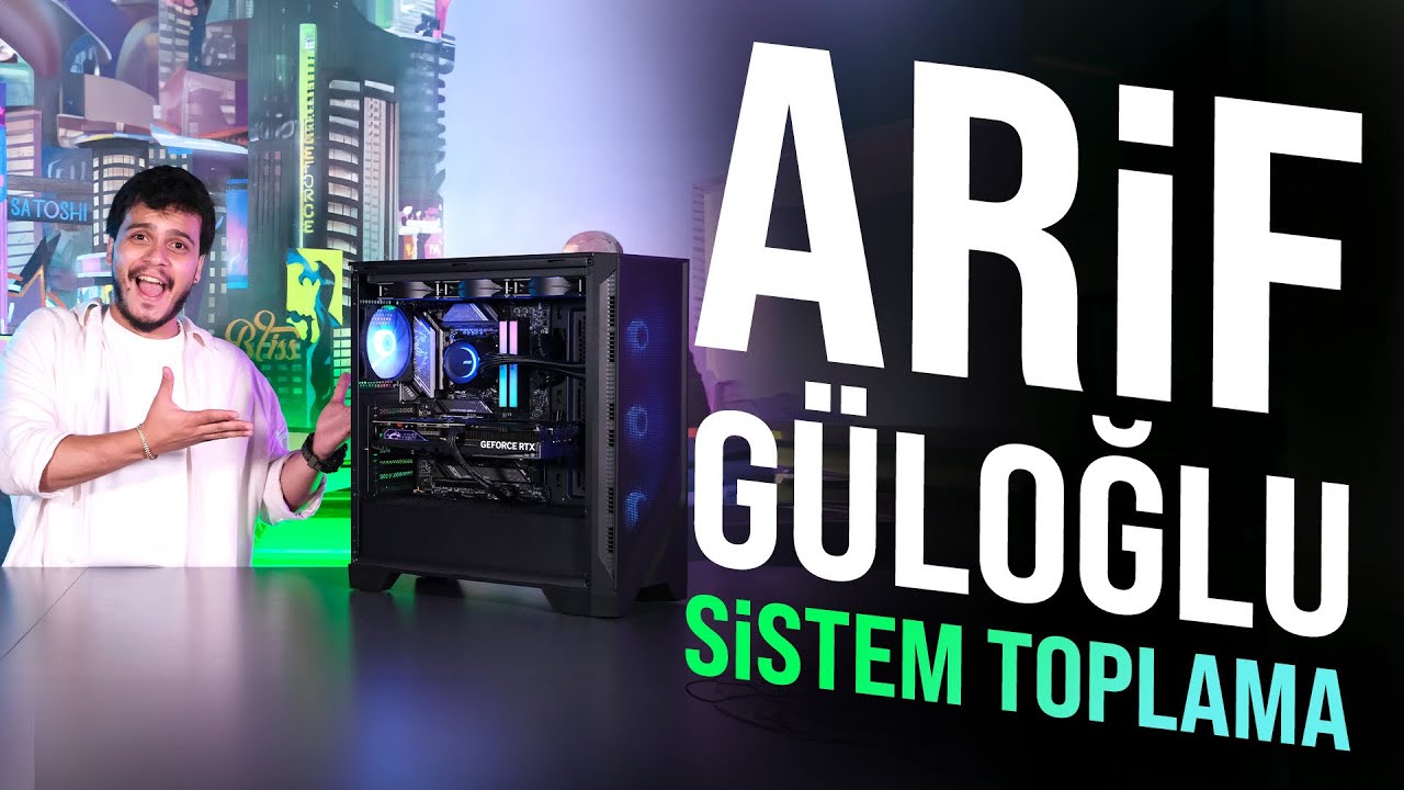 ARİF GÜLOĞLU ITOPYA.COM'DA SİSTEM TOPLUYOR! w/@ARIFGULOGLLUU MSI RTX 4070 Ti SUPER-INTEL i7 14700K
