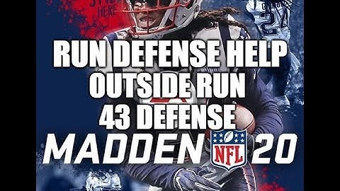 Madden 20 Glitches Cheats and Tips - Outside Run Method - 43 Defense