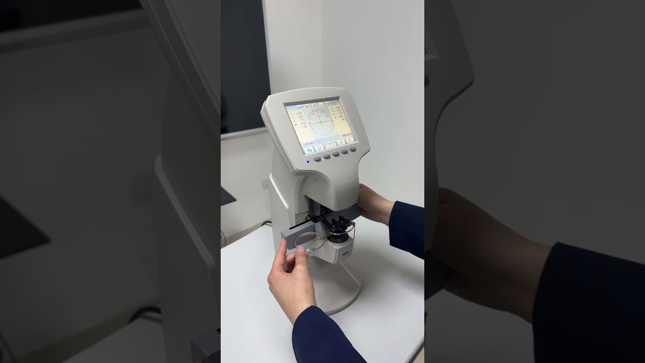 How to use auto lensmeter 