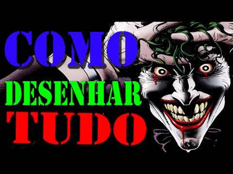 COMO APRENDER Á DESENHAR O CORINGA DA DC COMICS