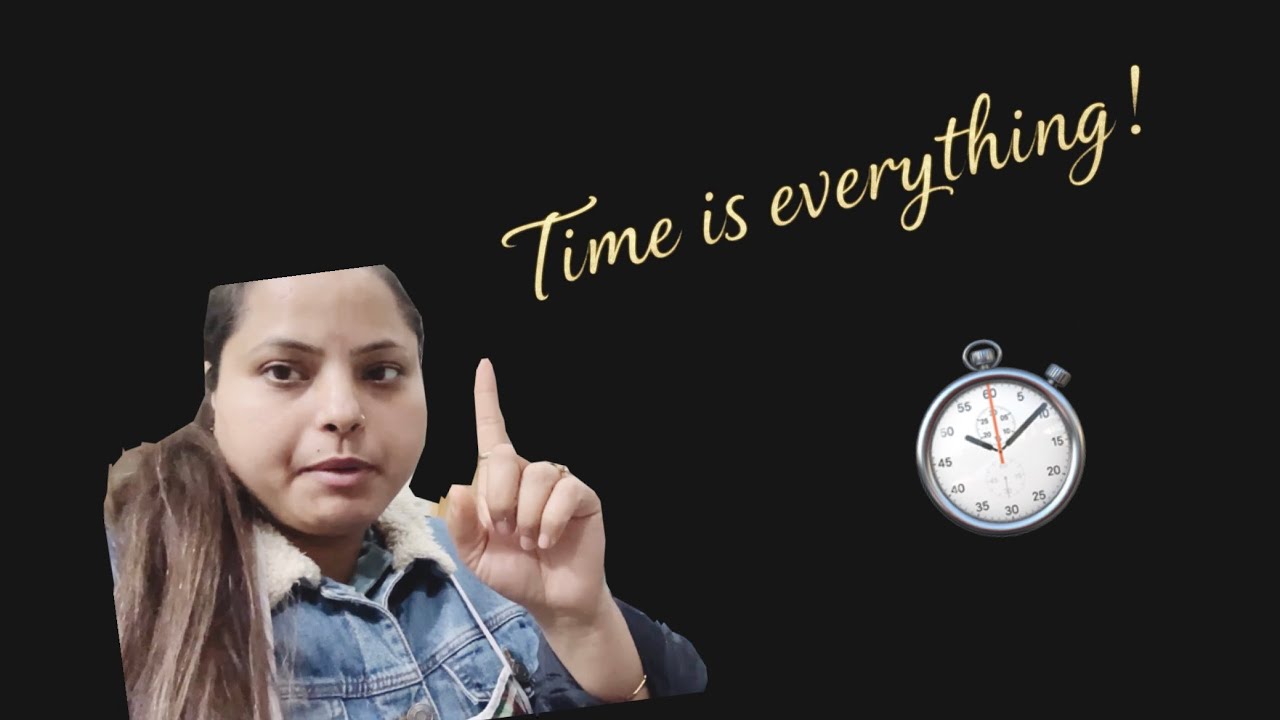 Time is everything time do heal everything 😊