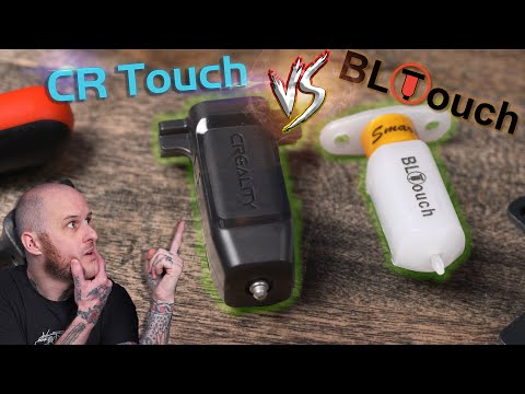 CR Touch vs BL Touch - NEW Creality Auto Bed Level Sensor Review