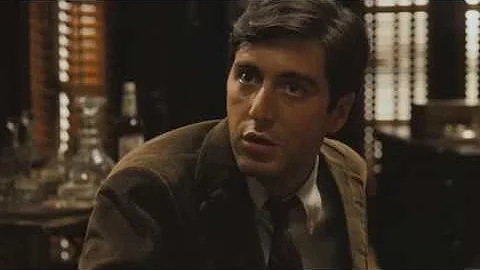 The Godfather : Michael volunteer to kill Sollozzo...