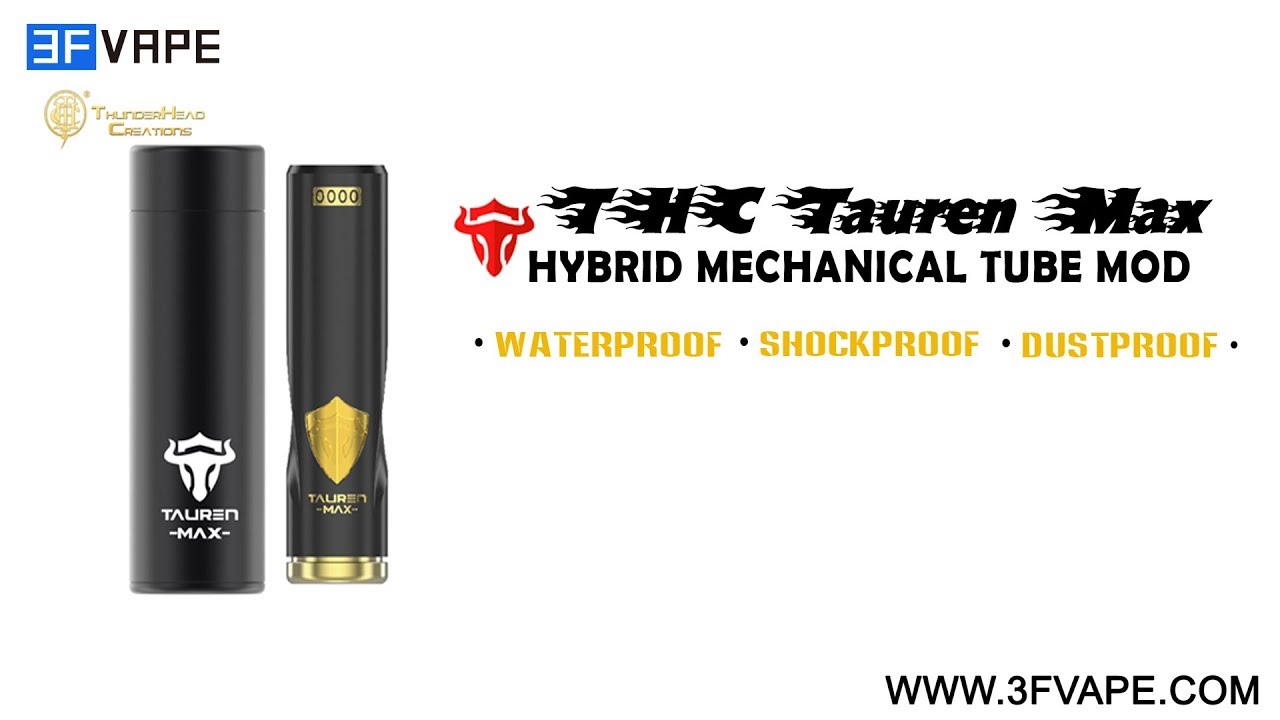 Buy ThunderHead Creations Tauren Max Brass Green Hybrid Mech Mod