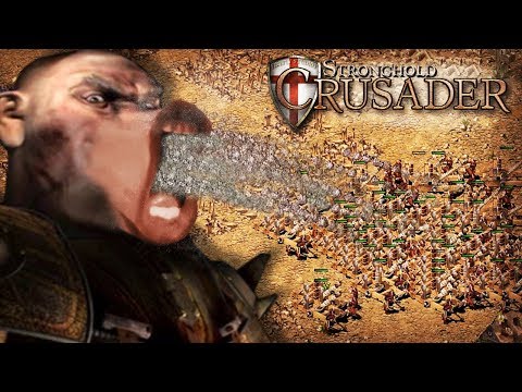 60 Katapulte voll ins Maul | Stronghold Crusader HD