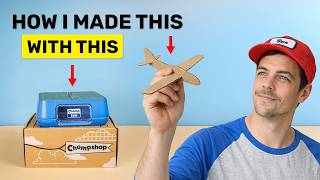 How To Make A Cardboard Plane With The Chompsaw Full Tutorial