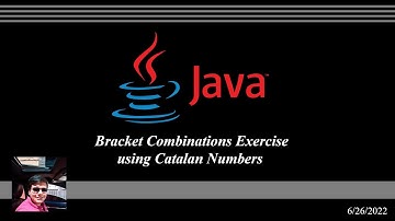Java: Bracket Combinations using Catalan Formula