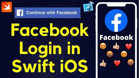 How to Integrate Facebook Login and Logout in swift iOS