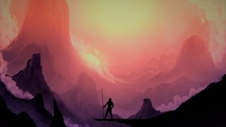Fantasy Landscape Concept Art Speedpaint - Adobe Photoshop