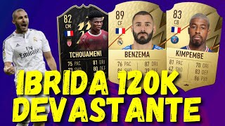 IBRIDA DEVASTANTE da 120K ! FIFA 22 SQUAD BUILDER