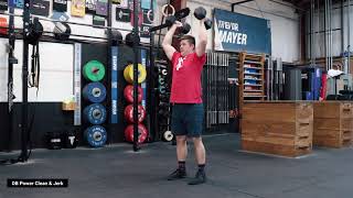DB Power Clean & Jerk | TTT Exercise Index