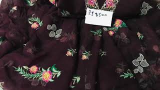 Swiss lawn suits 3 piece suits unstitched WhatsApp +923135933226 screenshot 4