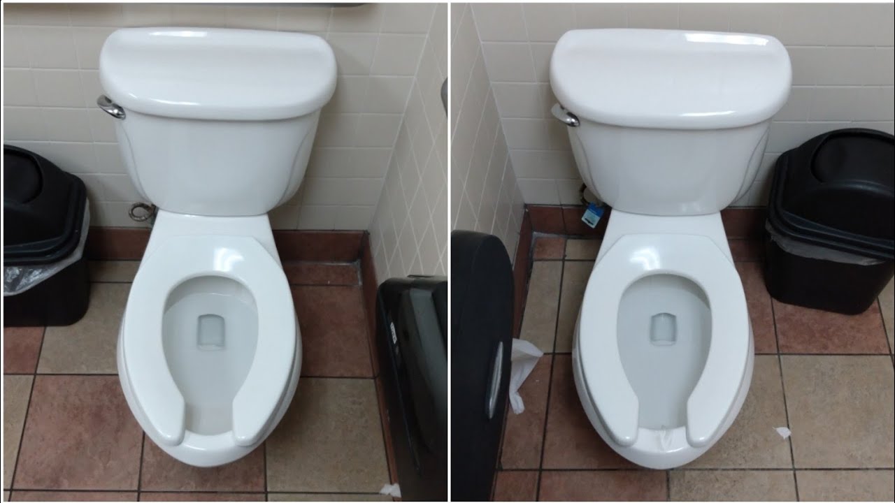 2000 American Standard Pressure Assist Cadet Toilets YouTube