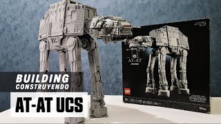 Building the HUGE ATAT Ultimate Collectors! 75313 Timelapse