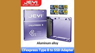 JEYI 2230 M.2 NVMe to CFE Type-B Adapter for Nikon Z6/Z7/Z8/Z9 Canon R3/R5C