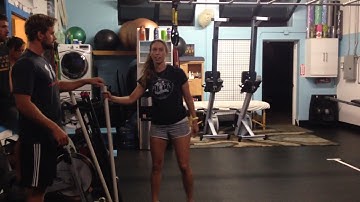 Sumo Squats with Rotation